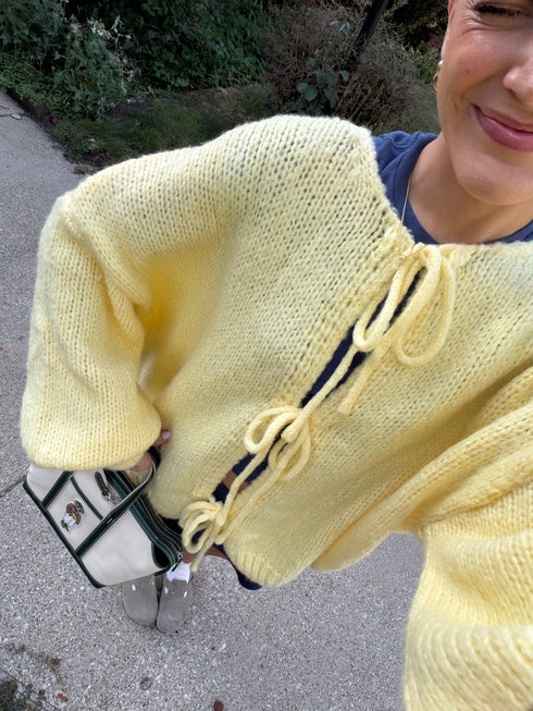 Cottage Cardigan // Golden